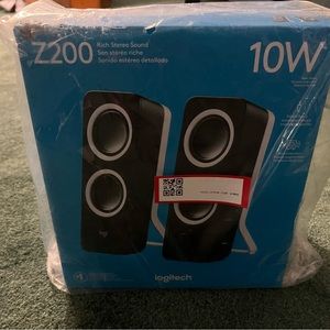 Logitech Z 200 Rich stereo sound speakers